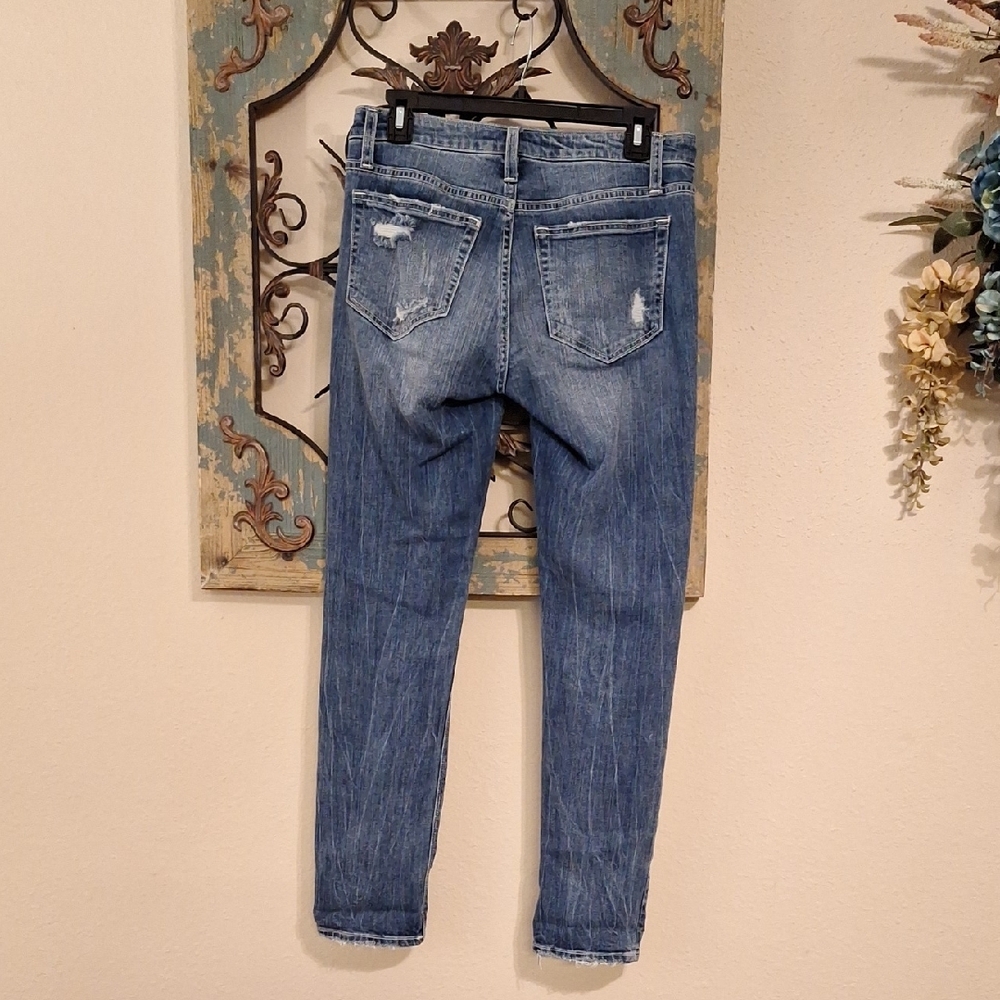 🔥🔥$8.00 Daytrip Ripped Denim Skinny Jeans. Size 25 - Picture 5 of 10